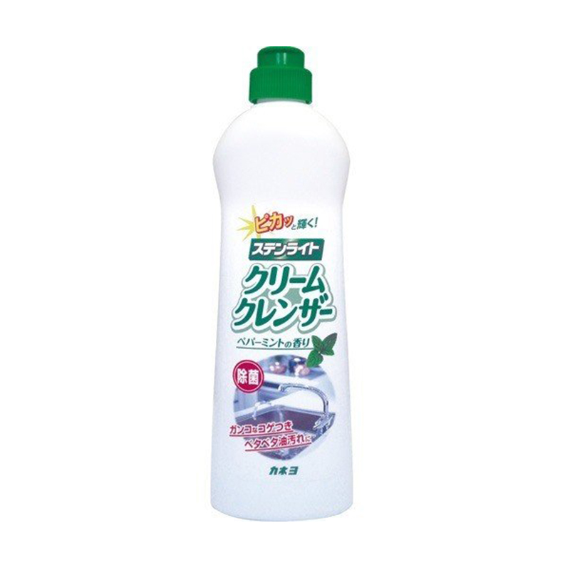 KANEYO日本厨房卫浴两用洗剂400g不锈钢清洗剂