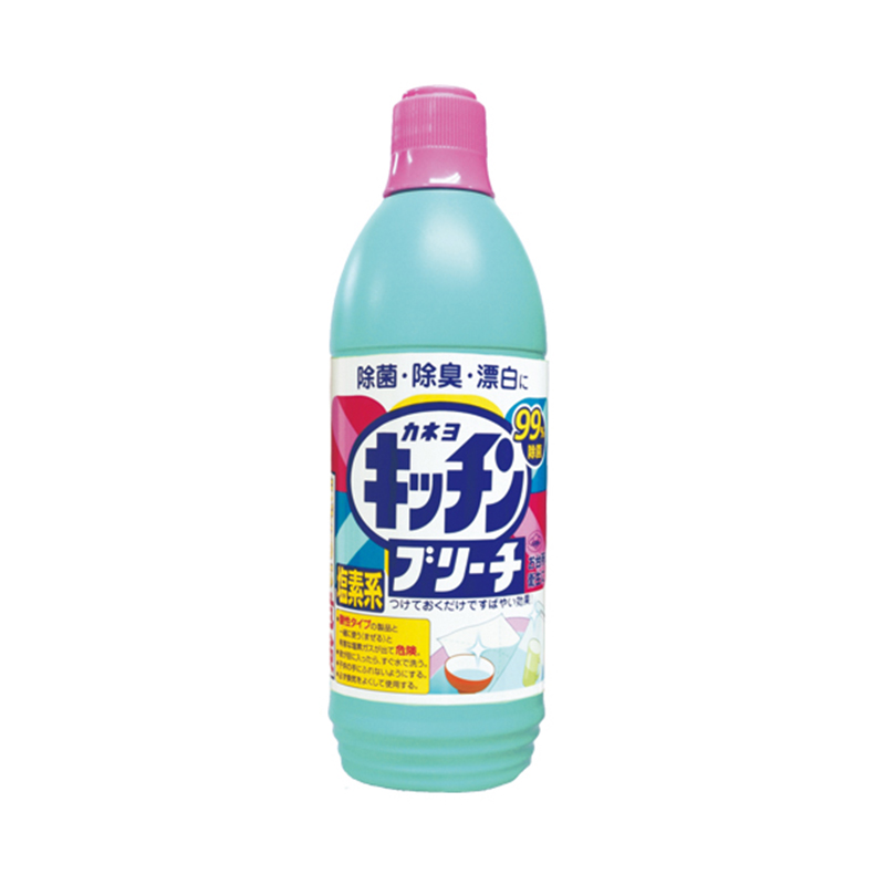 KANEYO日本厨房砧板和炊具的清洁除臭和漂白剂（Ｓ）600ml