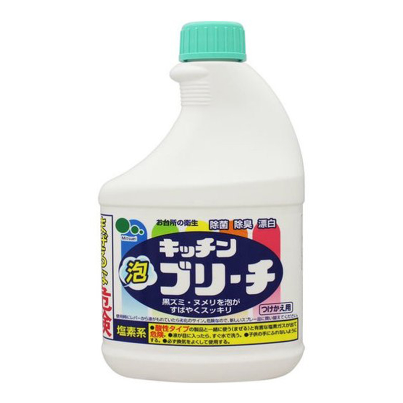 MITSUEI日本厨房泡沫漂白剂替换400ml