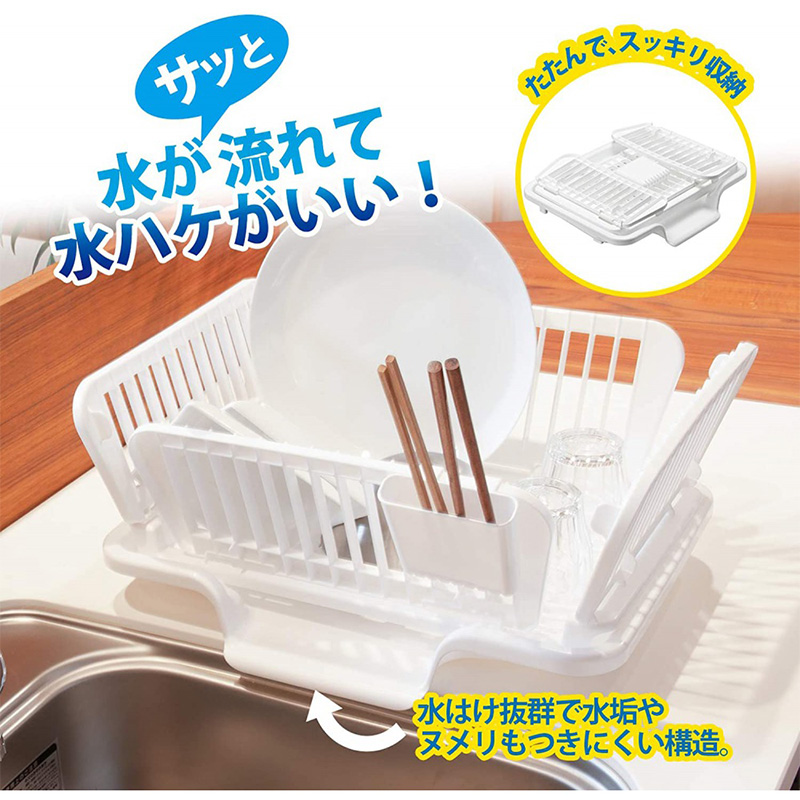 ❖SANKO日本进口厨房沥水篮 餐具收纳篮 碗筷沥水篮