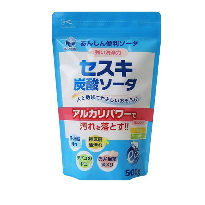 Daiichisekken日本厨房用碳酸钠苏打粉末洗剂500g