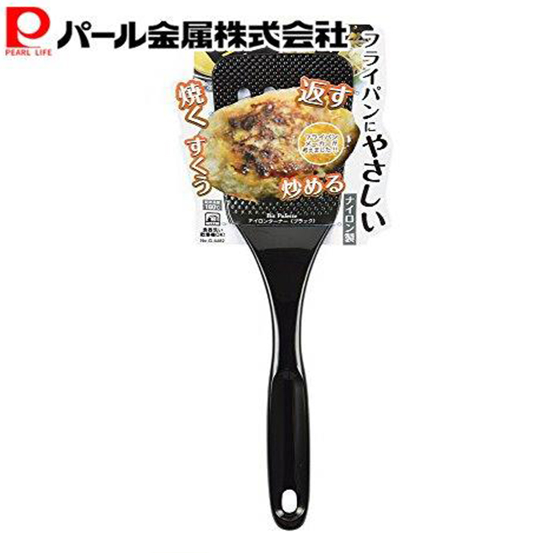 PEARL日本BiTAction 标准煎平勺（黑色）