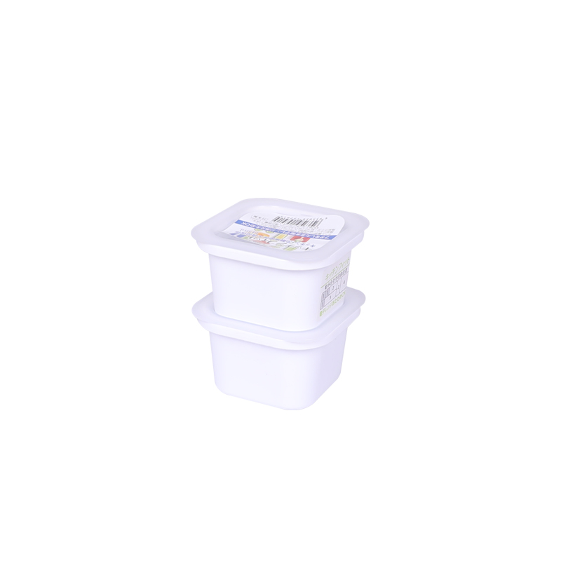 ✪NAKAYA日本纯白食物保鲜盒 冰箱保鲜盒  145ML 2P