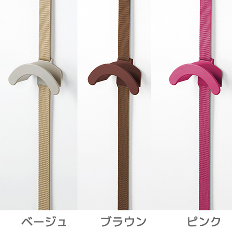 LIKE IT日本时尚挂带型收纳钩（便利挂门型）适用于包类