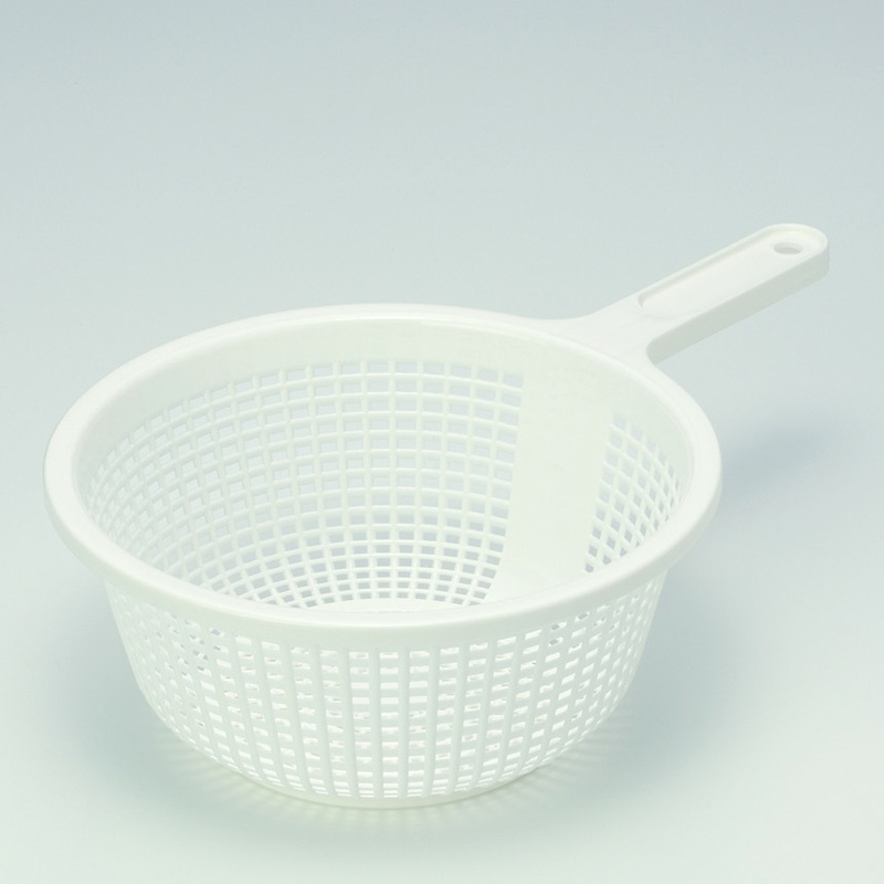 INOMATA日本球型沥水篮带手柄塑料淘米箩