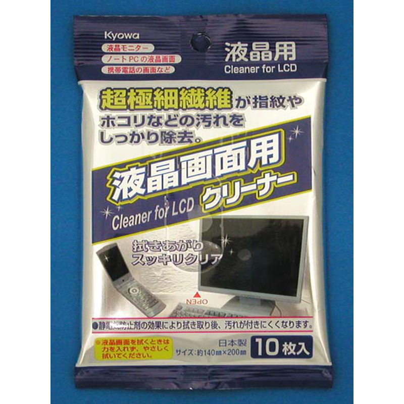 KYOWA日本液晶屏幕清洁湿巾10枚装