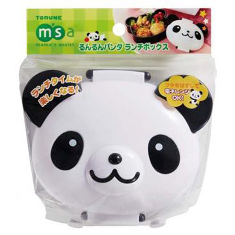TORUNE日本可爱熊猫便当盒保鲜盒