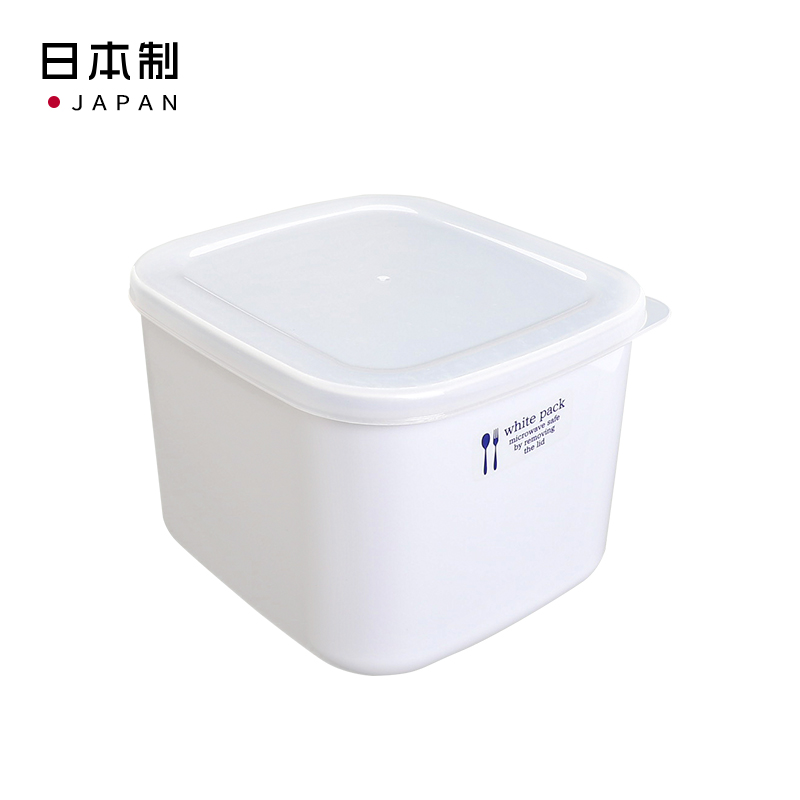 NAKAYA日本純白色保鮮盒1000(ML)塑料保鮮盒
