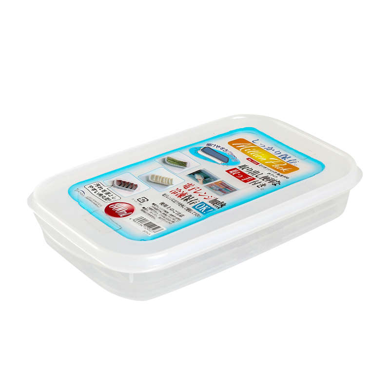 YAMADA日本冷冻保鲜盒800ML塑料保鲜盒（废盘  2111）