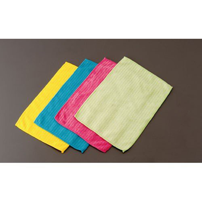 BONSTAR日本微纤维除尘白洁布（蓝、粉、绿、黄各3条，12条装）