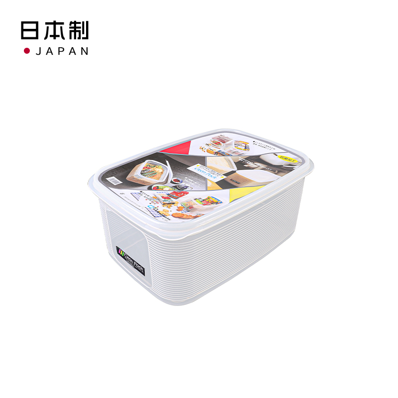 sanko日本密封盒（白色）塑料保鲜盒5200ML（厂家通知涨价，下单请注意！！！20220521）