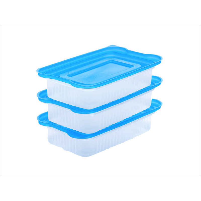IMOTANI日本便利的冷冻保鲜盒 软塑料     单个200ML   3个装