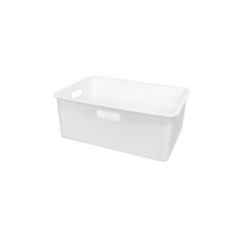 HIMARAYA日本简单多用途纯白收纳盒（A4)