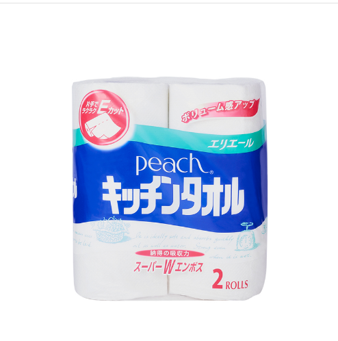 SEIWA-PRO日本日清纺厨房用卷纸 吸水去油桶装纸巾 2卷装厨房纸巾（下单请注意，厂家涨价价格有所上调230301）