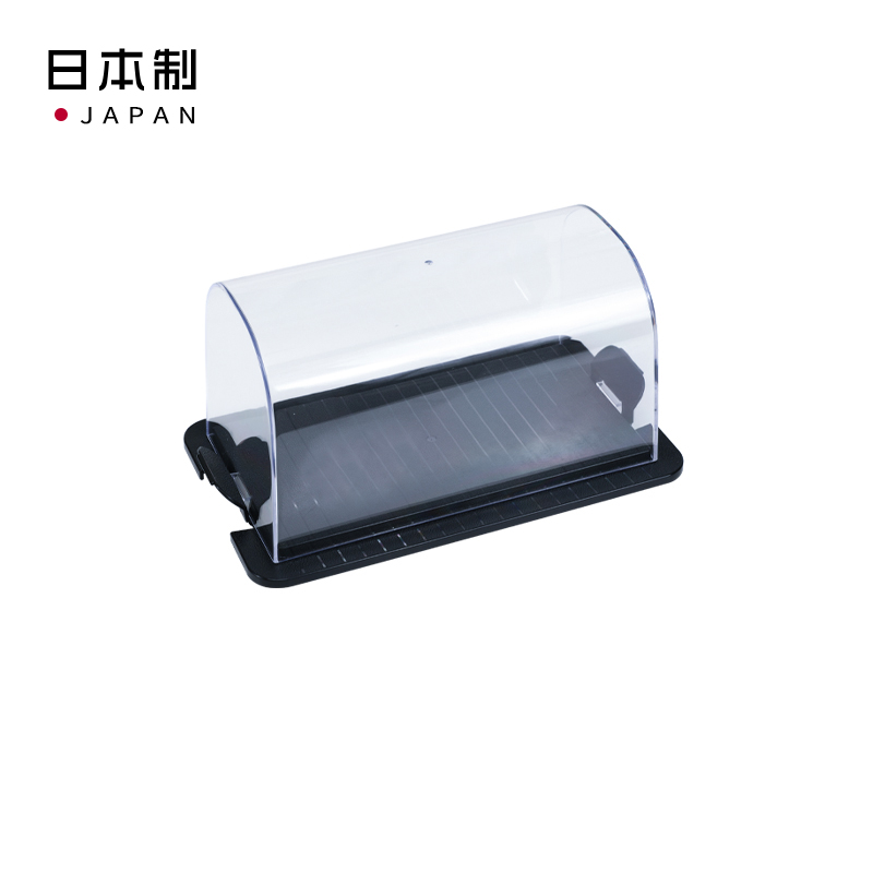 AKEBONO日本带刻度切菜板的蛋糕罩塑料蛋糕盒