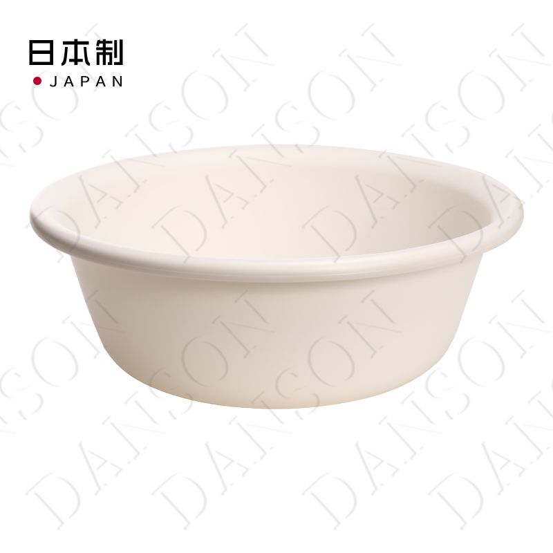 SANADA日本哑光白色时尚的卫浴系列 洗浴盆圆型  3000ML