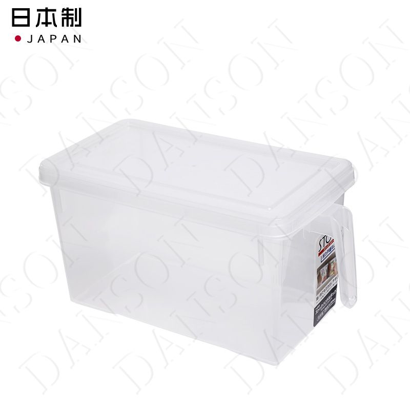 Fudogiken日本带手柄收纳盒塑料收纳盒4700ML（价格有所上调，下单请注意 20230102）
