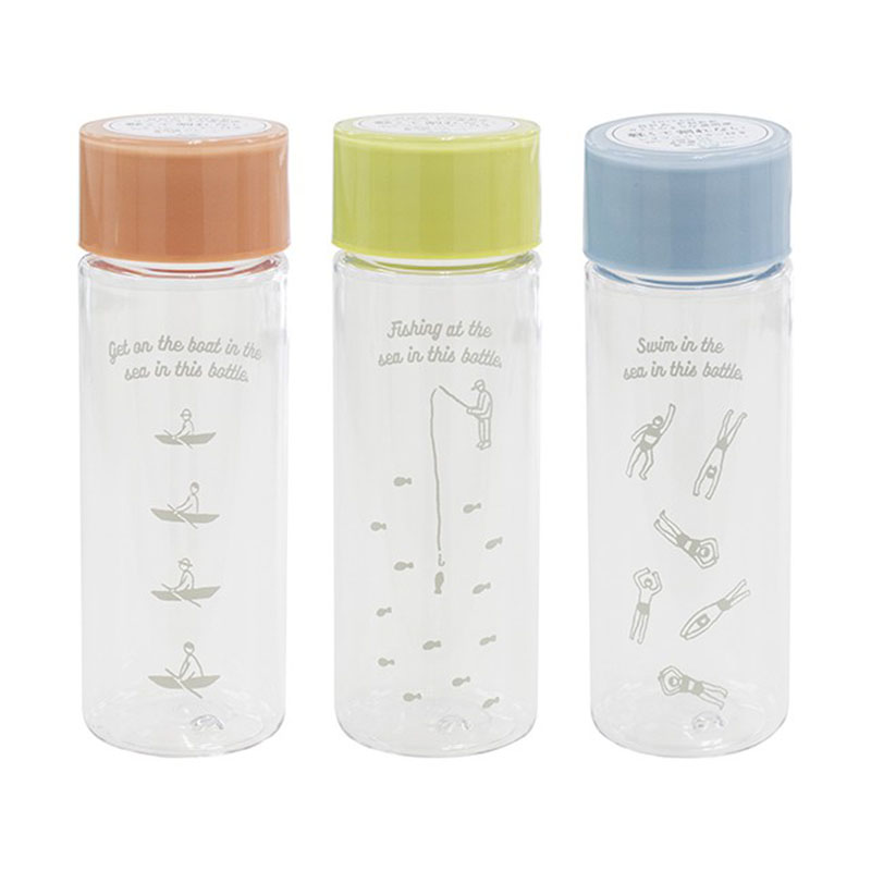 YAMADA 山田化学日本彩色瓶盖绘图饮水瓶 150ML sea  （废盘240514）