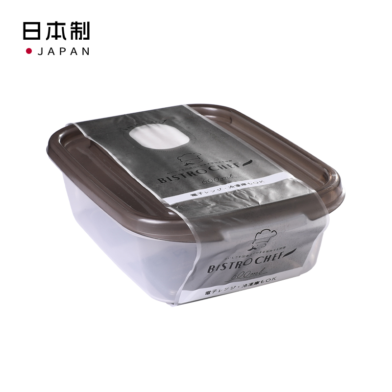 YAMADA 山田化学日本小酒馆厨师系列  保鲜盒带气阀600ml