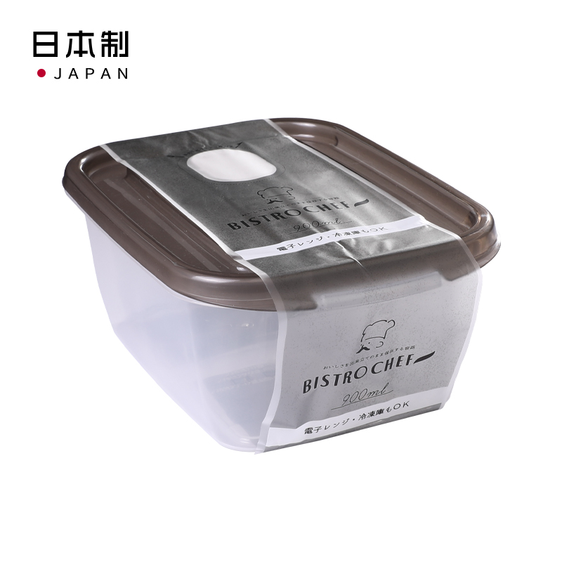 YAMADA 山田化学日本小酒馆厨师系列  保鲜盒带气阀900ML