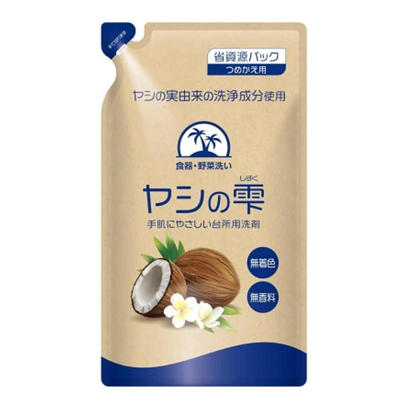 KANEYO日本椰子油洗碗洗洁精 补充装470Ml