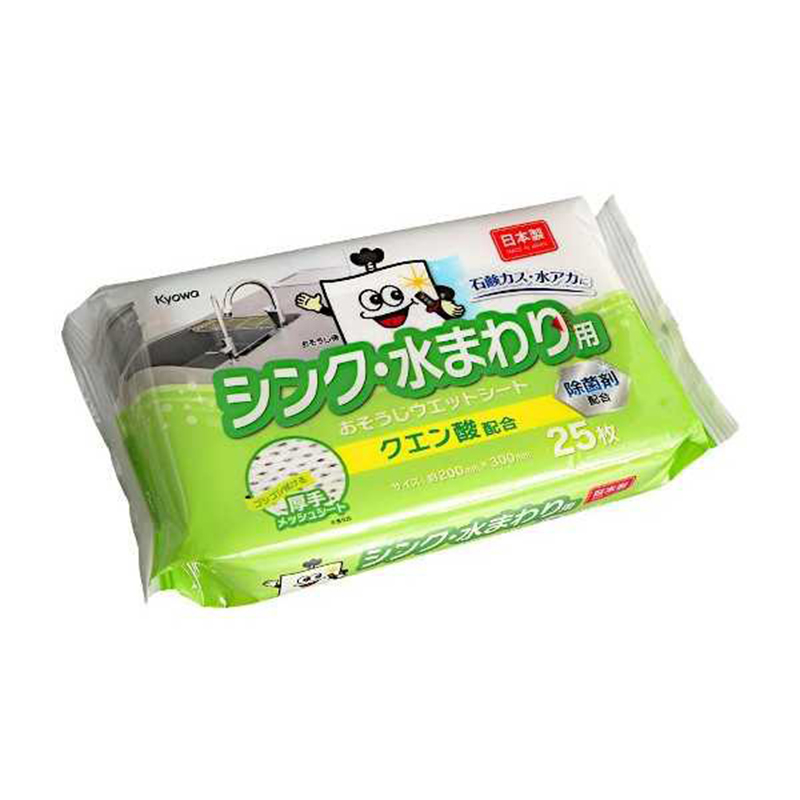 KYOWA日本柠檬酸清洁湿巾（25片）