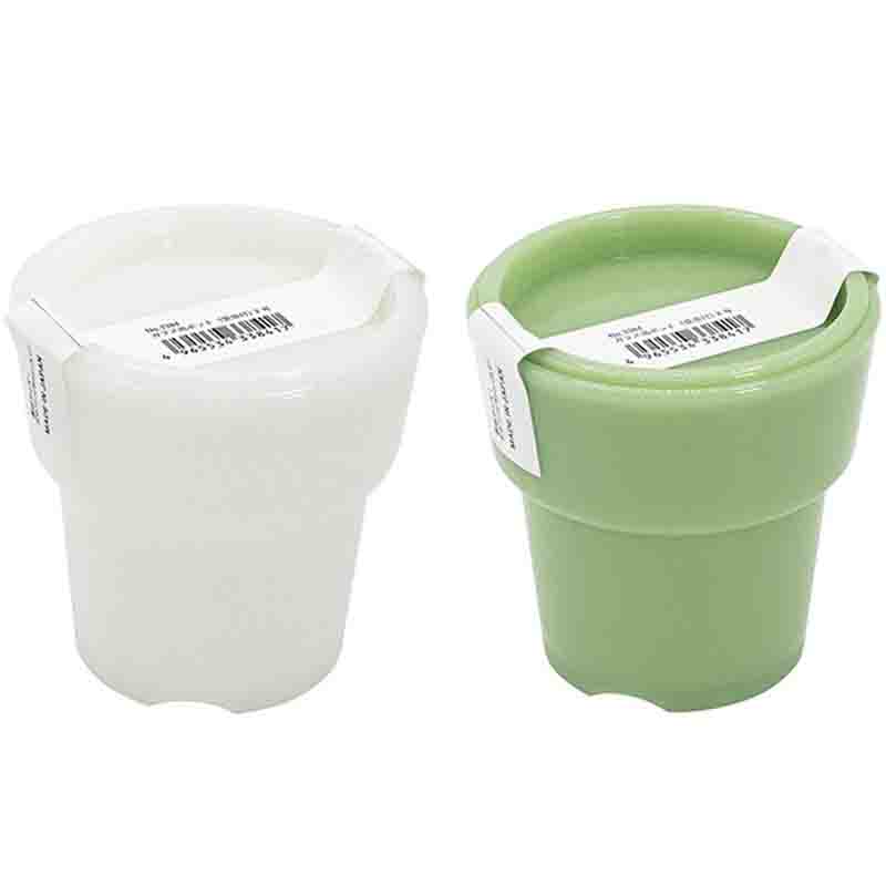 YAMADA日本玻璃质感MINI花盆（带碟）2号