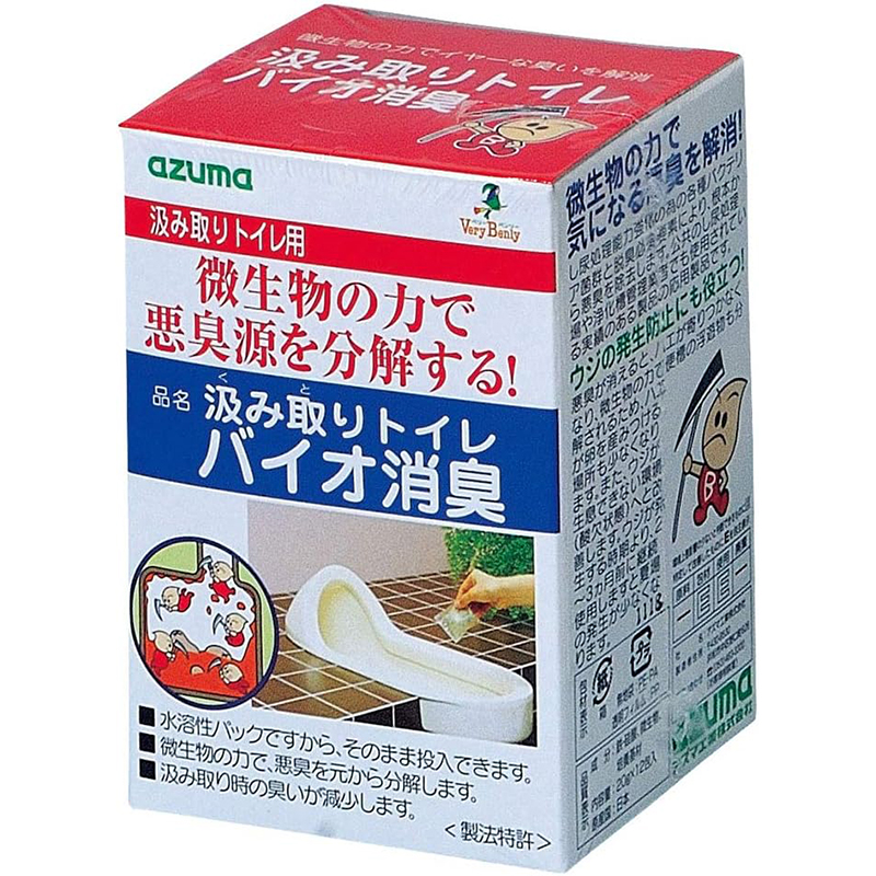 AZUMA日本马桶清洁强烈清洁消臭粉  12入