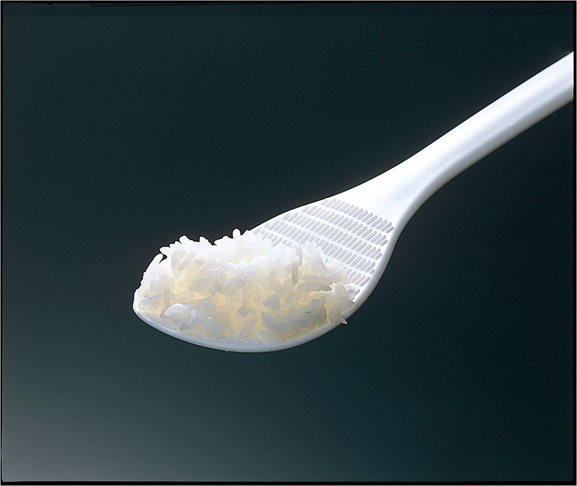 sanada日本凹凸不粘饭勺(白色)（价格之前标错，有上调，下单注意）（廃番）塑料饭勺