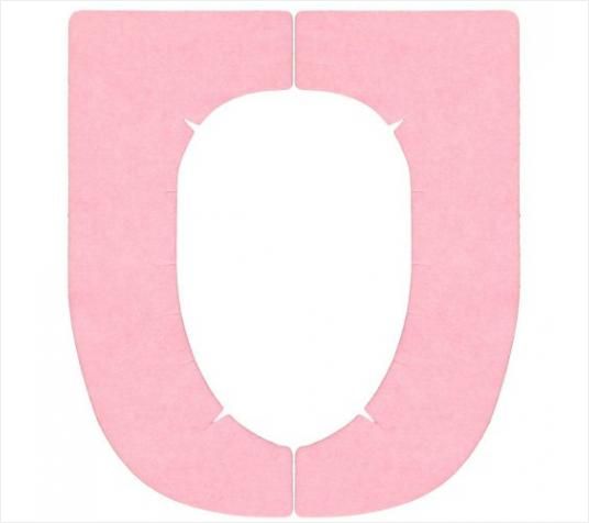 SANKO-GP日本消臭全覆盖无缝马桶垫（粉色）马桶垫