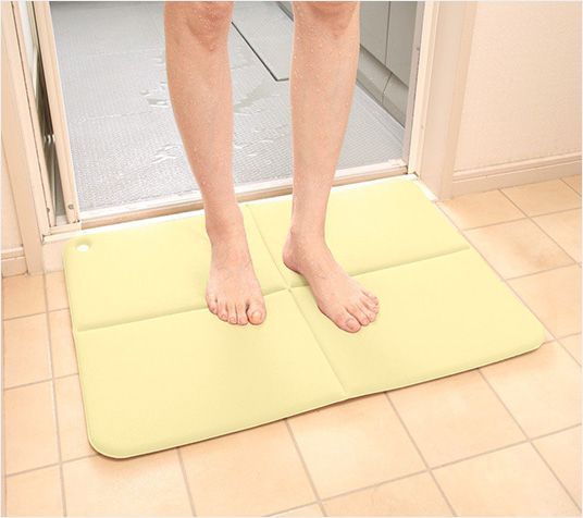 SANKO-GP日本浴室防滑脚垫（黄色）