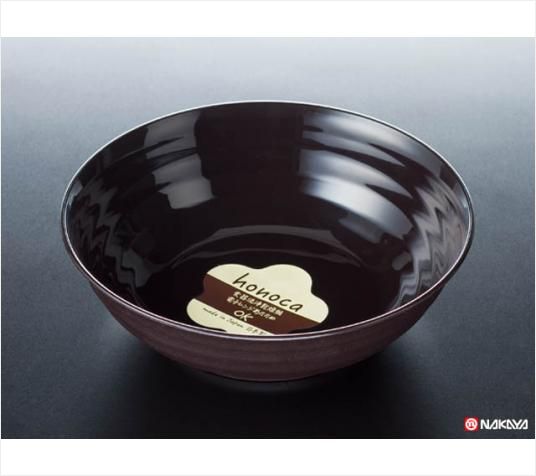 NAKAYA日本honoca系列 碗 深皿型（黑色）