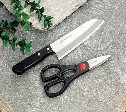 Shimomura下村日本刀和剪刀套装