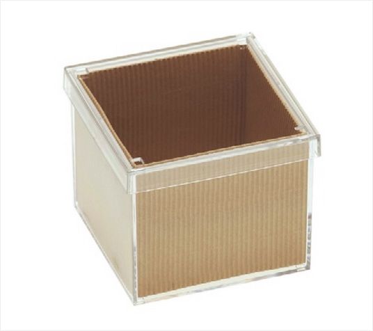 YAMADA日本透明垫纸收纳盒
