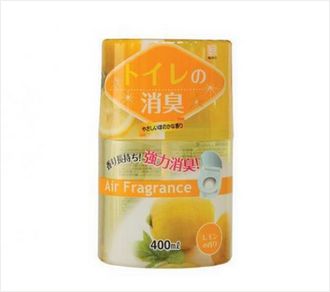 【控价】kokubo日本厕所芳香剂400ml2823（柠檬香型）厕所除臭剂
