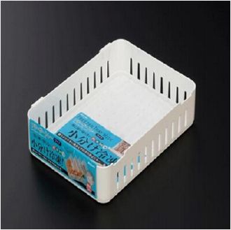 INOMATA日本冰箱冷藏收纳盒（白色）