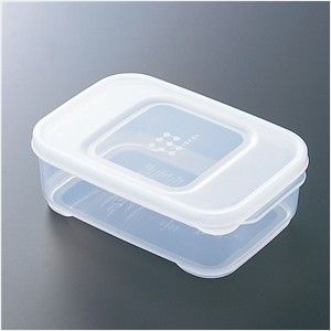 INOMATA日本冰箱保鲜盒  干果密封盒  食物保鲜盒  桌面收纳盒 790ml