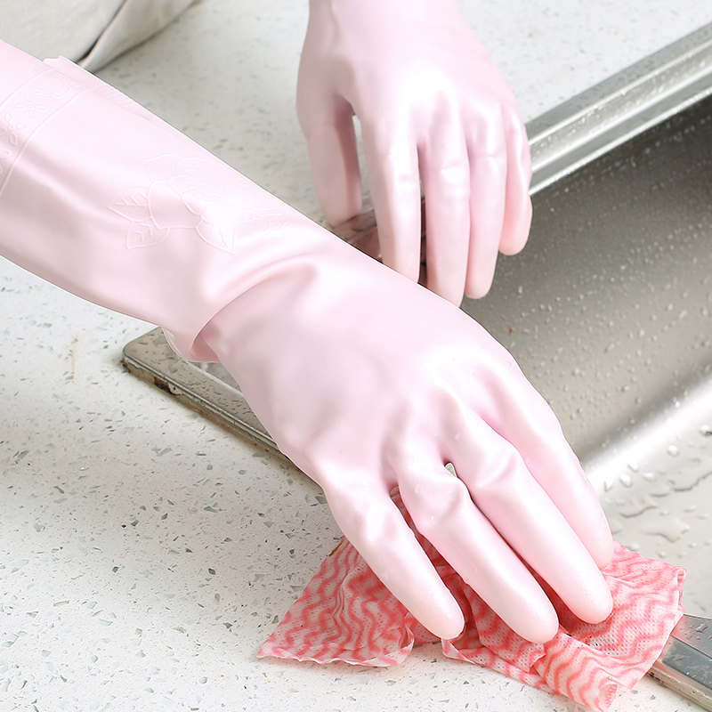 SHOWA G日本松软手感加厚型 家用手套塑料手套