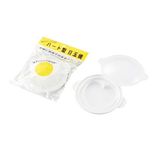 ECHO日本微波炉蒸蛋盒心型（价格之前标错，有上调，下单注意）塑料模具