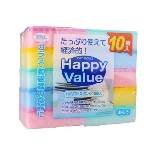 SEIWA-PRO日本清洁海绵10个装清洁海绵