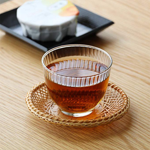 ADERIA日本玻璃杯4个装玻璃茶杯