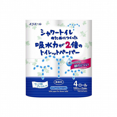 SEIWA-PRO日本日清纺强吸水卷筒纸4卷装（原条码4904040013357 ）厕纸